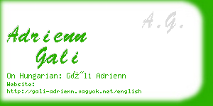 adrienn gali business card